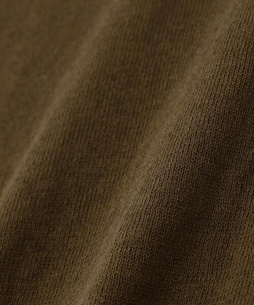 YLEVE（イレーヴ）の「YLEVE / COTTON LINEN KNIT ASYMMETRY PULLOVER（ニット/セーター・レディース・カーキ/ブラック/ホワイト・1）」の17枚目の写真