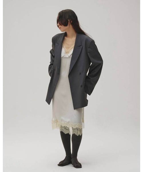 TODAYFUL（トゥデイフル）の「TODAYFUL Satin Lace Dress（ワンピース・レディース・オフホワイト/ブラック・36/38）」の10枚目の写真