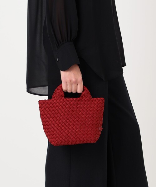 NAGHEDI(ナゲディ)の「NAGHEDI St Barths Petit Tote(トートバッグ・レディース・ボルドー・FREE)」の2枚目の写真
