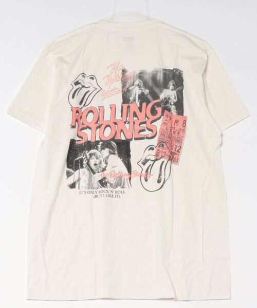 Revo.(レボ)の「【American Classics/アメリカンクラシックス】THE ROLLING STONES ローリング・ストーンズ オフィシャル ライセンス グラフィック バンドTシャツ / ロックT(Tシャツ/カットソー・メンズ・アイボリー/ホワイト・XL/L/M)」の2枚目の写真