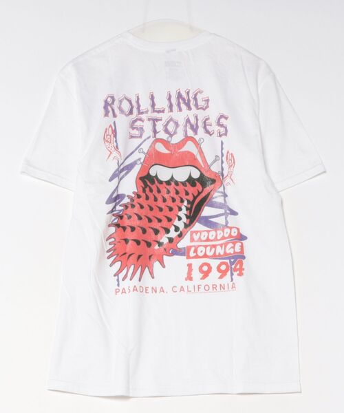 Revo.(レボ)の「【American Classics/アメリカンクラシックス】THE ROLLING STONES ローリング・ストーンズ オフィシャル ライセンス グラフィック バンドTシャツ / ロックT(Tシャツ/カットソー・メンズ・アイボリー/ホワイト・XL/L/M)」の1枚目の写真