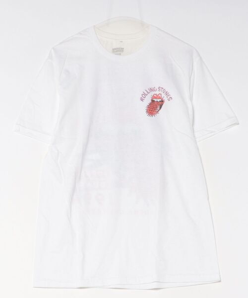 Revo.(レボ)の「【American Classics/アメリカンクラシックス】THE ROLLING STONES ローリング・ストーンズ オフィシャル ライセンス グラフィック バンドTシャツ / ロックT(Tシャツ/カットソー・メンズ・アイボリー/ホワイト・XL/L/M)」の3枚目の写真