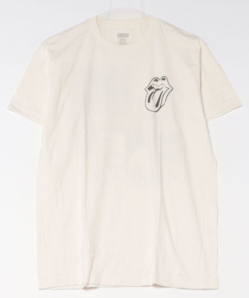 Revo.(レボ)の「【American Classics/アメリカンクラシックス】THE ROLLING STONES ローリング・ストーンズ オフィシャル ライセンス グラフィック バンドTシャツ / ロックT(Tシャツ/カットソー・メンズ・アイボリー/ホワイト・XL/L/M)」の4枚目の写真