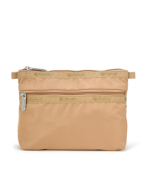 LeSportsac(レスポートサック)の「【LeSportsac×Megumi Kanzaki】PERFECT COSME POUCH2 アップルジンジャー(ポーチ・レディース・ベージュ・FREE)」の2枚目の写真
