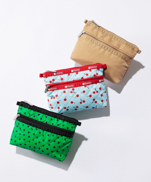 LeSportsac(レスポートサック)の「【LeSportsac×Megumi Kanzaki】PERFECT COSME POUCH2 アップルジンジャー(ポーチ・レディース・ベージュ・FREE)」の8枚目の写真