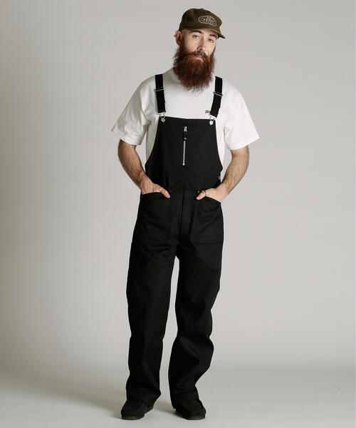 Schott(ショット)の「Schott/ショット/TC OVERALL PANTS/ティーシー オーバーオール パンツ(サロペット/オーバーオール・メンズ・カーキ/グレー/ブラック・XL/M/L)」の6枚目の写真