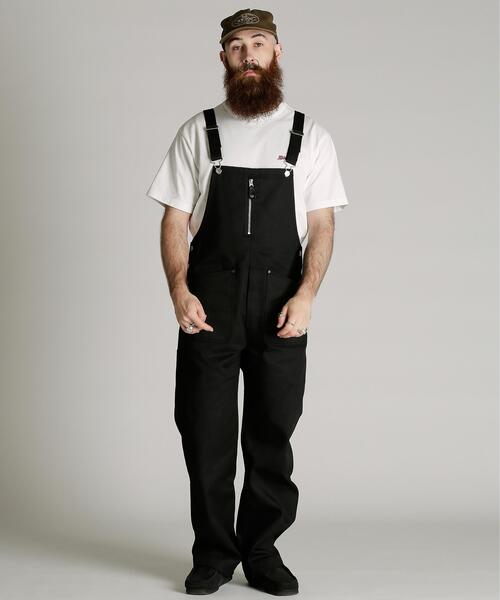 Schott(ショット)の「Schott/ショット/TC OVERALL PANTS/ティーシー オーバーオール パンツ(サロペット/オーバーオール・メンズ・カーキ/グレー/ブラック・XL/M/L)」の7枚目の写真