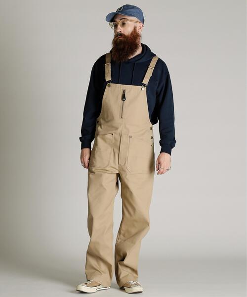 schott(ショット)の「Schott/ショット/TC OVERALL PANTS/ティーシー オーバーオール パンツ(サロペット/オーバーオール・メンズ・カーキ/グレー/ブラック・XL/M/L)」の5枚目の写真
