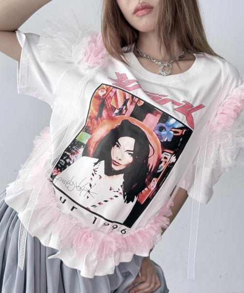 Y2K SYNAPSE FACTORY(ワイツーケー シナプスファクトリー)の「【SYNOVA】veryリメイクTシャツ(Tシャツ/カットソー・レディース・その他1/その他2/その他3/その他5/その他6/その他4・FREE)」の17枚目の写真