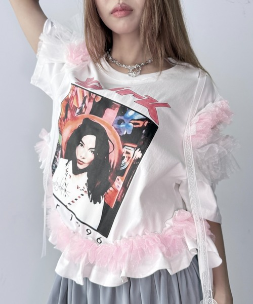 Y2K SYNAPSE FACTORY(ワイツーケー シナプスファクトリー)の「【SYNOVA】veryリメイクTシャツ(Tシャツ/カットソー・レディース・その他1/その他2/その他3/その他5/その他6/その他4・FREE)」の18枚目の写真