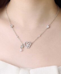OLIVE des OLIVE | 【Belle Charme】Crystal Logo Necklace(ネックレス)