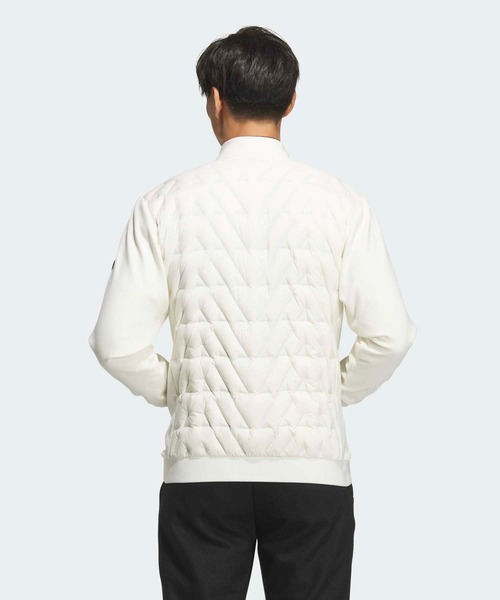 adidas(アディダス)の「ハイブリッド フルジップ ダウンジャケット【adidas Golf/アディダスゴルフ】(ダウンジャケット/コート・メンズ・オフホワイト・X-LARGE/XX-LARGE/MEDIUM)」の2枚目の写真