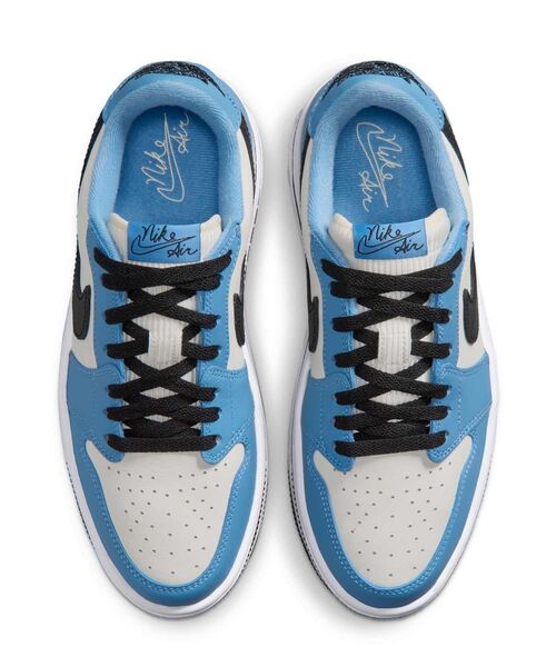 JORDAN BRAND(ジョーダンブランド)の「エア ジョーダン 1 トリプル スタック ウィメンズシューズ / Air Jordan 1 Triple Stack Women's Shoes HV8288-400 Blue Beyond(スニーカー・レディース・ブルー系その他2・25/24.5/24/23.5/23/22.5/22/26/25.5)」の6枚目の写真