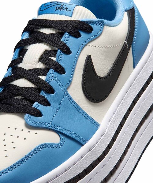 JORDAN BRAND(ジョーダンブランド)の「エア ジョーダン 1 トリプル スタック ウィメンズシューズ / Air Jordan 1 Triple Stack Women's Shoes HV8288-400 Blue Beyond(スニーカー・レディース・ブルー系その他2・25/24.5/24/23.5/23/22.5/22/26/25.5)」の9枚目の写真
