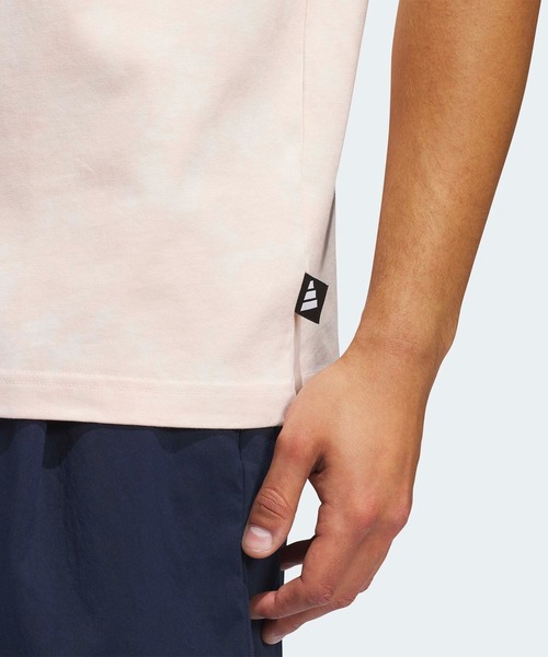 adidas(アディダス)の「ゴルフ F.O.P グラフィック 半袖Tシャツ【adidas Golf/アディダスゴルフ】(Tシャツ/カットソー・メンズ・ピンク・SMALL/MEDIUM/LARGE/X-LARGE/XX-LARGE/3XL)」の4枚目の写真