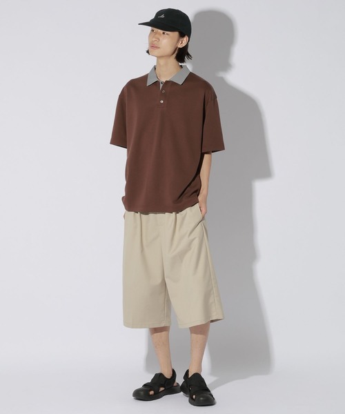 LAKOLE(ラコレ)の「シャツレイヤードポロ / 1051759(ポロシャツ・メンズ・ブラック/ブラウン/ネイビー・MEDIUM/LARGE)」の13枚目の写真