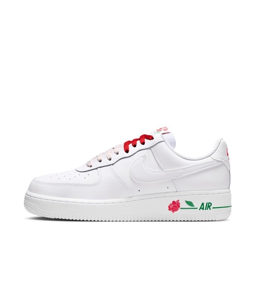 NIKE（ナイキ）の「NIKE/ナイキ WS ｴｱ ﾌｫｰｽ 1 07 SE（スニーカー・レディース・ホワイト×レッド・22cm/23cm/22.5cm/25cm/24.5cm/24cm/23.5cm）」の4枚目の写真