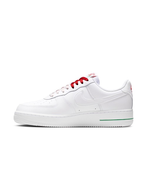 NIKE（ナイキ）の「NIKE/ナイキ WS ｴｱ ﾌｫｰｽ 1 07 SE（スニーカー・レディース・ホワイト×レッド・22cm/23cm/22.5cm/25cm/24.5cm/24cm/23.5cm）」の5枚目の写真