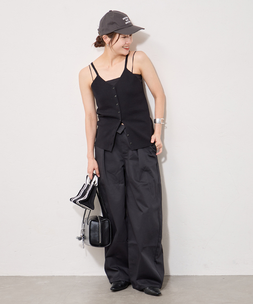 Dickies(ディッキーズ)の「【Dickies ×JS】 コクーンパンツ(その他パンツ・レディース・ブラック/ブラウン/ベージュ・38/36)」の4枚目の写真