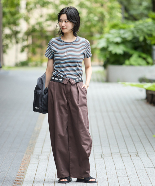 Dickies(ディッキーズ)の「【Dickies ×JS】 コクーンパンツ(その他パンツ・レディース・ブラック/ブラウン/ベージュ・38/36)」の5枚目の写真