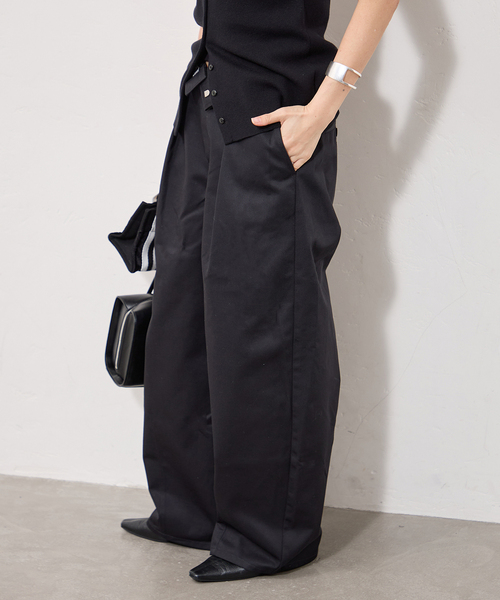 Dickies(ディッキーズ)の「【Dickies ×JS】 コクーンパンツ(その他パンツ・レディース・ブラック/ブラウン/ベージュ・38/36)」の11枚目の写真