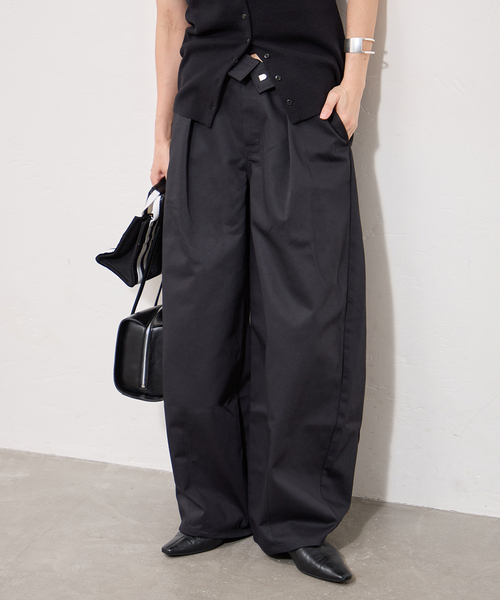 Dickies(ディッキーズ)の「【Dickies ×JS】 コクーンパンツ(その他パンツ・レディース・ブラック/ブラウン/ベージュ・38/36)」の12枚目の写真