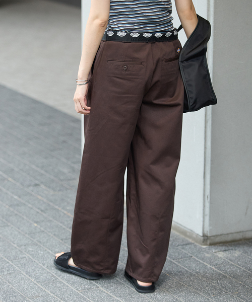 Dickies(ディッキーズ)の「【Dickies ×JS】 コクーンパンツ(その他パンツ・レディース・ブラック/ブラウン/ベージュ・38/36)」の19枚目の写真