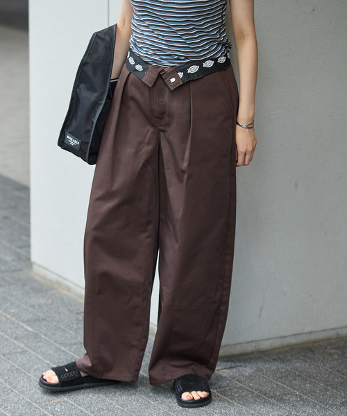 Dickies(ディッキーズ)の「【Dickies ×JS】 コクーンパンツ(その他パンツ・レディース・ブラック/ブラウン/ベージュ・38/36)」の21枚目の写真