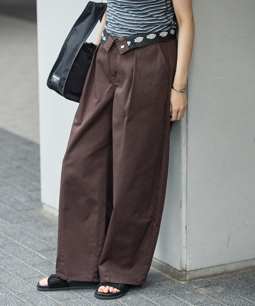 Dickies(ディッキーズ)の「【Dickies ×JS】 コクーンパンツ(その他パンツ・レディース・ブラック/ブラウン/ベージュ・38/36)」の22枚目の写真