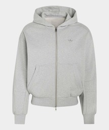 adidas（アディダス）の「プレミアムエッセンシャルズ クロップド フルジップ スウェットシャツ / アディダスオリジナルス adidas Originals（パーカー）」