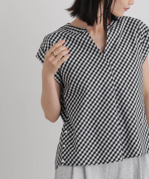 TC side button skippaer fleece-lined blouse (с застёжкой) — TC сайд-баттон френч с флисовой подкладкой