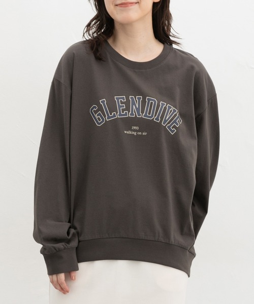 Honeys（ハニーズ）の「ロゴゆるスウェットＴ（Tシャツ/カットソー・レディース・オフホワイト/ピンク系その他2/ブラック/杢グレー/ダークブルー/スミクロ・F）」の7枚目の写真
