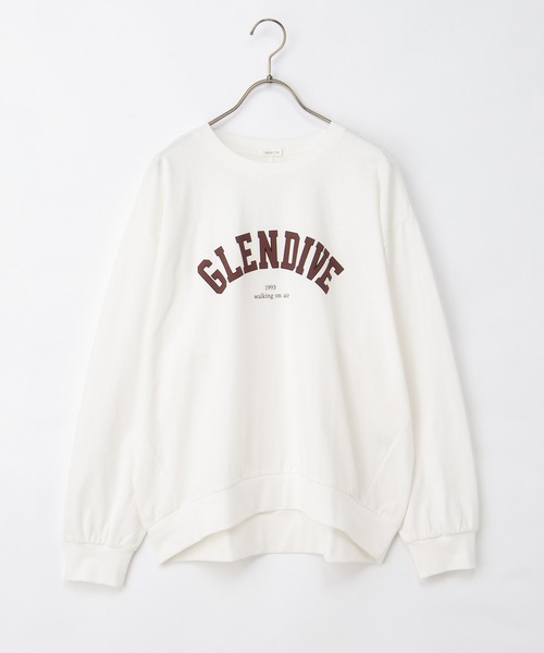 Honeys（ハニーズ）の「ロゴゆるスウェットＴ（Tシャツ/カットソー・レディース・オフホワイト/ピンク系その他2/ブラック/杢グレー/ダークブルー/スミクロ・F）」の8枚目の写真