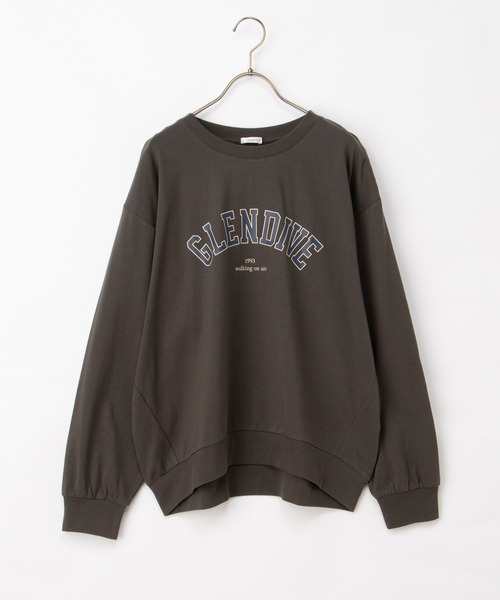 Honeys（ハニーズ）の「ロゴゆるスウェットＴ（Tシャツ/カットソー・レディース・オフホワイト/ピンク系その他2/ブラック/杢グレー/ダークブルー/スミクロ・F）」の22枚目の写真