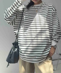 ☆後ろヘンリーラウンドロンT【UNISEX ITEM】