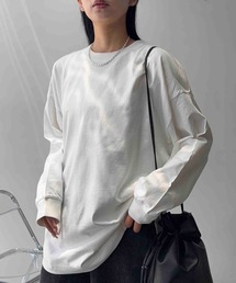 ☆後ろヘンリーラウンドロンT【UNISEX ITEM】