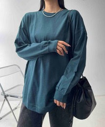 ☆後ろヘンリーラウンドロンT【UNISEX ITEM】