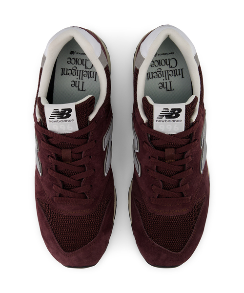 SLOBE IENA(スローブイエナ)の「NEW BALANCE / ニューバランス 996 U9964W4(スニーカー・レディース・ボルドー・24.5cm/24cm/23.5cm/23cm/22.5cm)」の6枚目の写真