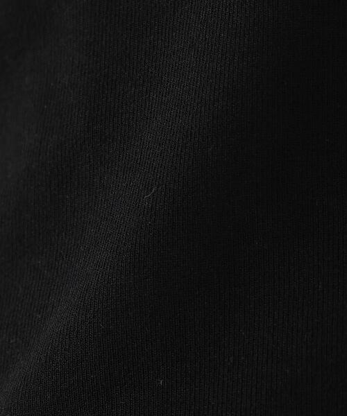 NANO universe（ナノユニバース）の「WEB限定/ベロアパイピングリンガーTシャツ（Tシャツ/カットソー・レディース・レッド系その他2/アイボリー/ブラック・FREE）」の18枚目の写真