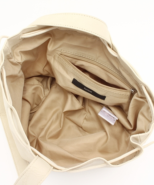 Kastane（カスタネ）の「ワンショルダーBAG（トートバッグ・レディース・ダークブラウン/オフホワイト/ブラック・FREE）」の5枚目の写真