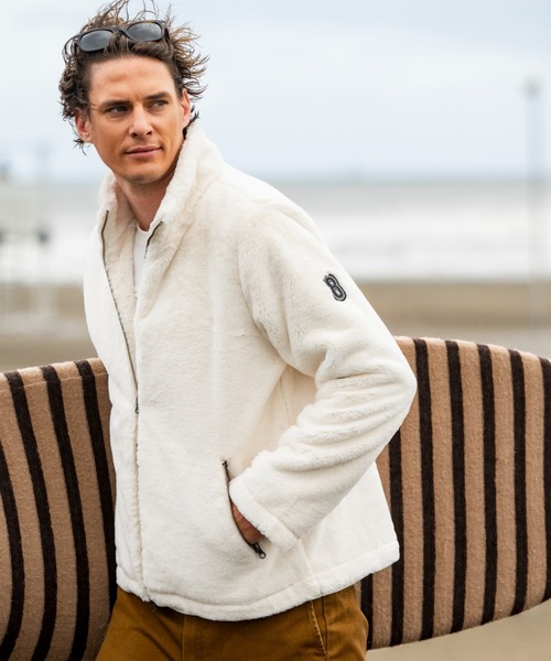 muta marine(ムータ・マリン)の「muta MARINE/ムータ マリン/別注Eco Fur Blouson(ブルゾン・メンズ・ブラック/ホワイト・LARGE/X-LARGE/MEDIUM)」の16枚目の写真