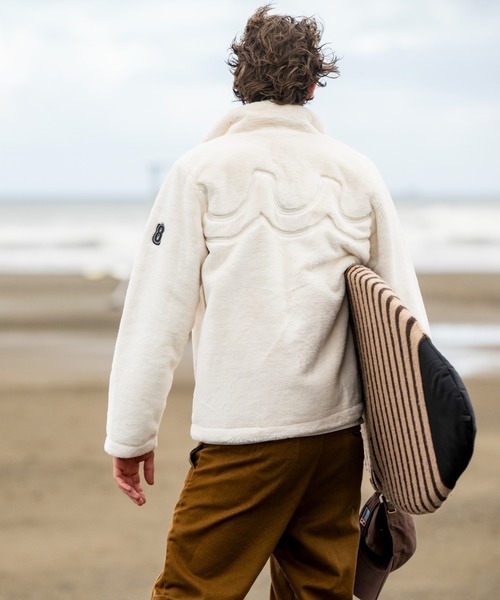 muta marine(ムータ・マリン)の「muta MARINE/ムータ マリン/別注Eco Fur Blouson(ブルゾン・メンズ・ブラック/ホワイト・LARGE/X-LARGE/MEDIUM)」の20枚目の写真