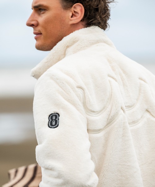 muta marine(ムータ・マリン)の「muta MARINE/ムータ マリン/別注Eco Fur Blouson(ブルゾン・メンズ・ブラック/ホワイト・LARGE/X-LARGE/MEDIUM)」の18枚目の写真