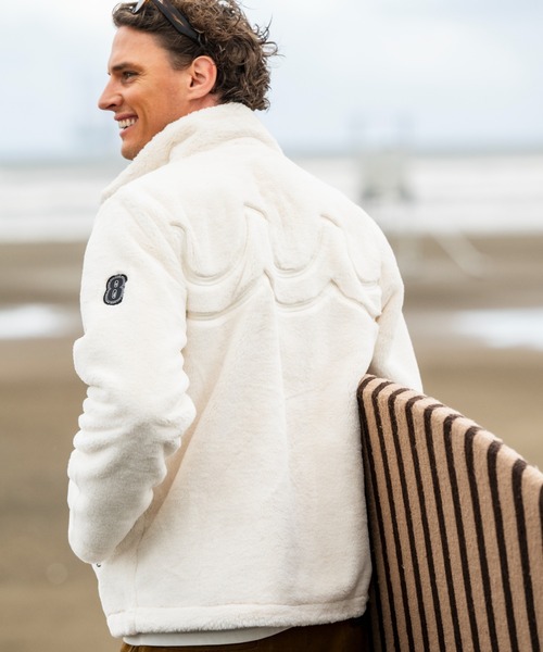 muta marine(ムータ・マリン)の「muta MARINE/ムータ マリン/別注Eco Fur Blouson(ブルゾン・メンズ・ブラック/ホワイト・LARGE/X-LARGE/MEDIUM)」の17枚目の写真