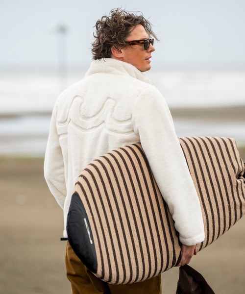 muta marine(ムータ・マリン)の「muta MARINE/ムータ マリン/別注Eco Fur Blouson(ブルゾン・メンズ・ブラック/ホワイト・LARGE/X-LARGE/MEDIUM)」の15枚目の写真