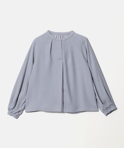 A DAY IN THE LIFE UNITED ARROWS(アデイインザライフユナイテッドアローズ)の「ドビー フェイクパール 9分袖ブラウス<A DAY IN THE LIFE>(シャツ/ブラウス・レディース・ホワイト/ベージュ/その他1・FREE)」の3枚目の写真