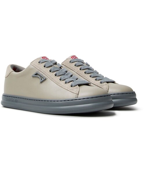 CAMPER メンズ レザーシューズ ベージュ ブルー 44 カンペール] RUNNER FOUR / レザースニーカー（スニーカー）｜CAMPER