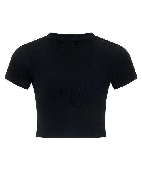 SUPPLIER(サプライヤー)の「A'GEM/9 × .kom 『SUPPLIER/サプライヤー』 EVRIS x SupBaby I'm a Destination Cropped TEE/メッセージロゴコンパクトTシャツ(Tシャツ/カットソー・レディース・マルチ/ホワイト/ブラック・S)」の18枚目の写真
