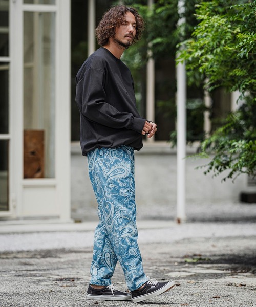CAMBIO(カンビオ)の「mlt5832-Honeycomb Waffle Drawcord Long Sleeve Tee ロングスリーブTシャツ(A76426cmb)(Tシャツ/カットソー・メンズ・ブラック/ネイビー/ホワイト/ミックスグレー・M/S/L)」の21枚目の写真