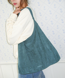 CLASSIC SUEDE SHOULDER BAG MINT
